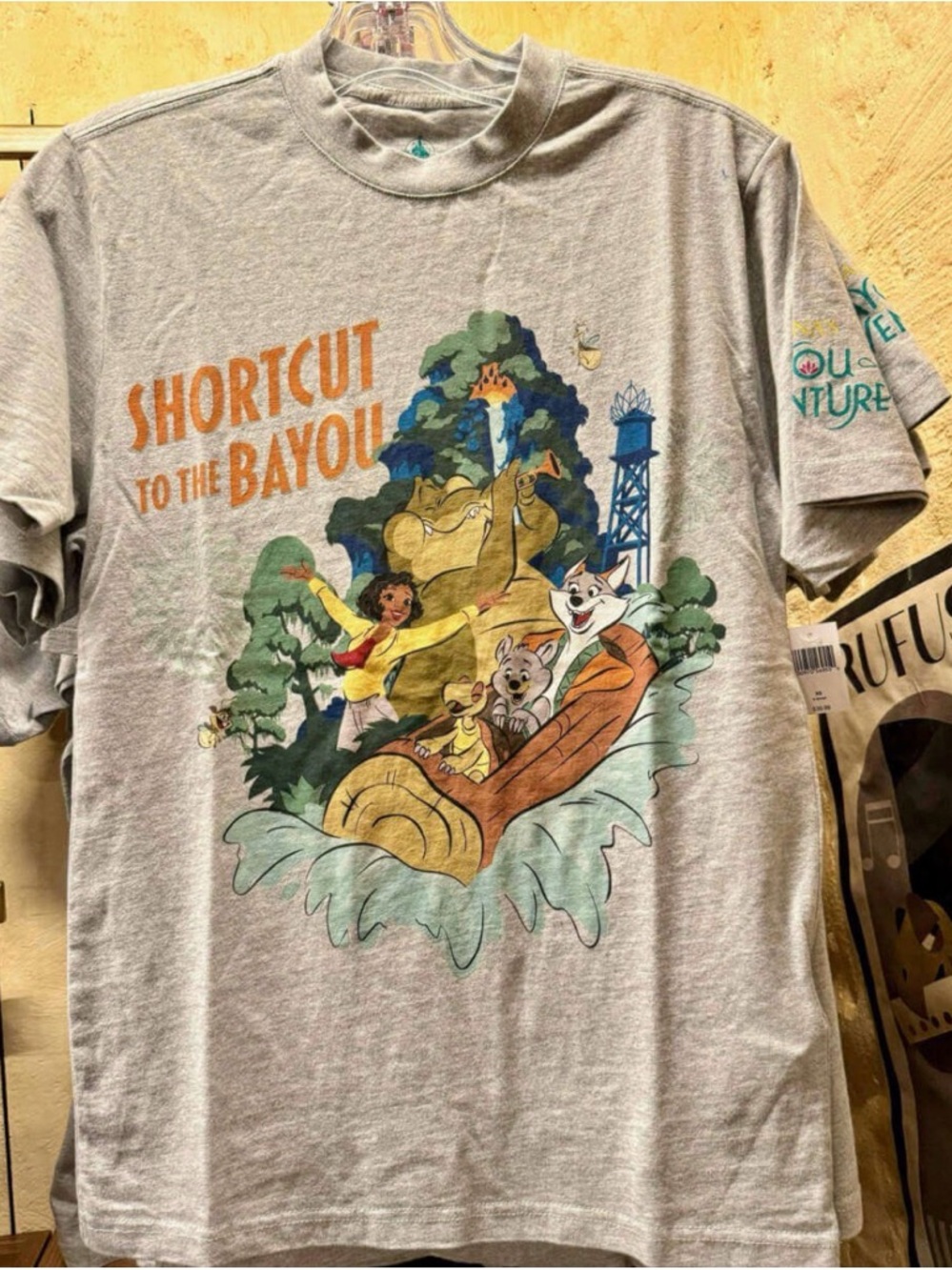 Disney Tiana’s Shortcut To Bayou Adventure Adult Shirt  XXL